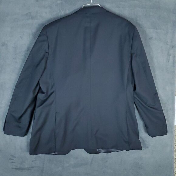 JOE Joseph Abboud Wool Black Dual Vent Blazer Sport Jacket 46R Wool - Picture 9 of 15